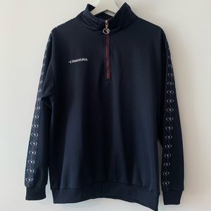 VINTAGE DIADORA ZIP UP SWEATER